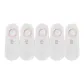 [5 Pack/7A Antibacterial]5 Pack White