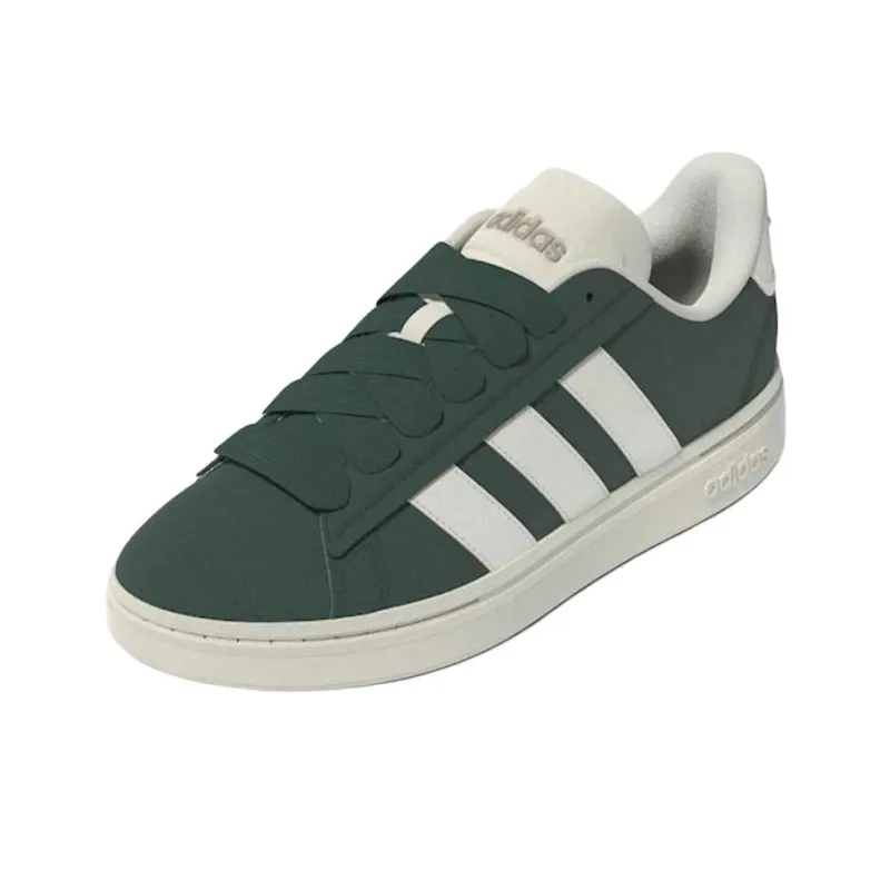 Adidas GRAND COURT ALPHA Low Top Skateboard Shoes Men's Green-2
