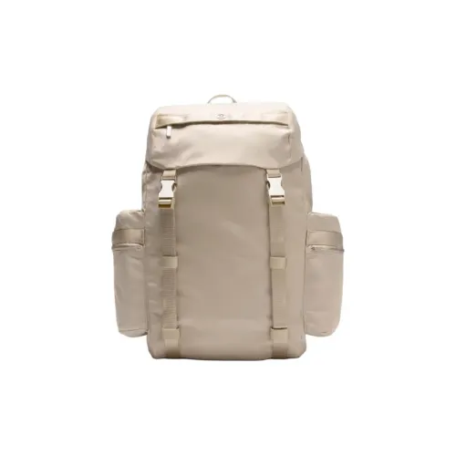 Lululemon Nylon Backpack Regular Unisex Pure Oak & Silver