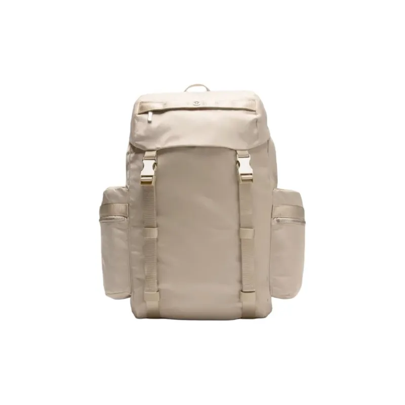 Lululemon Nylon Backpack Regular Unisex Pure Oak & Silver-0