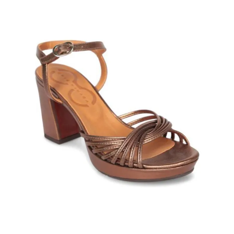 CHIE MIHARA Keske One Strap Sandals Women's Brown-2