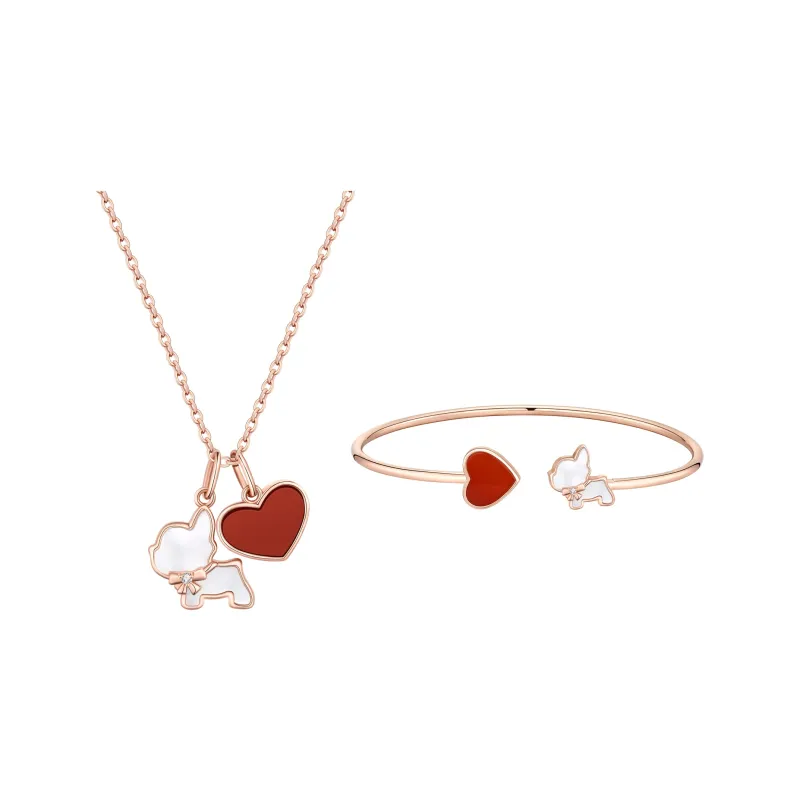 Heart To Heart S925 Silver Bangles Women's-5