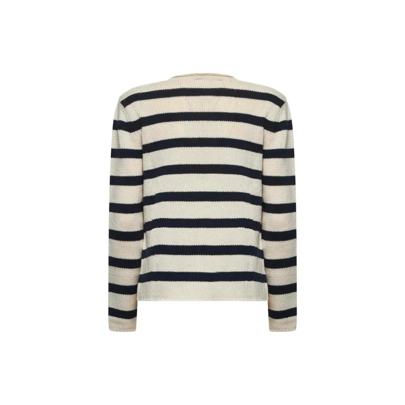WEEKEND MaxMara Vibo Striped Crewneck Jumper-1