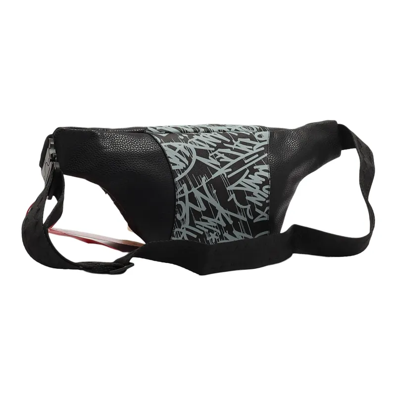 SPRAYGROUND Midnight Raceway Graffiti Savvy Crossover Bag Black/Grey-1