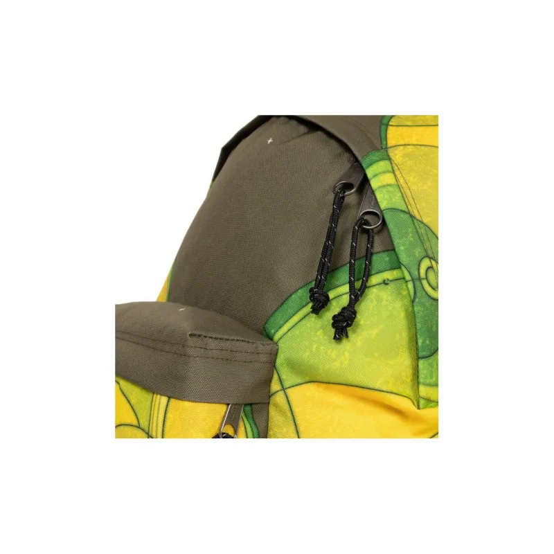 EASTPAK Polyester Backpack Men Olive Yellow Green-5