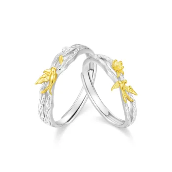 ZSY S925 Ring Couple Rings Unisex