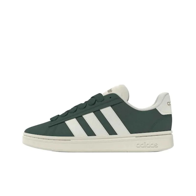 Adidas GRAND COURT ALPHA Low Top Skateboard Shoes Men's Green-0