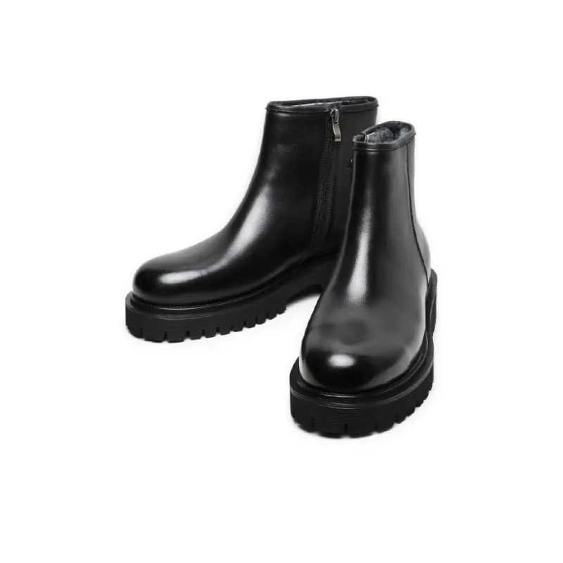 SAINTNJORD Ankle Boots Men's Black-2