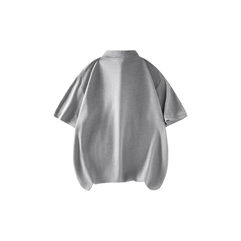 BENATRY Polo Shirt Unisex Heather Gray-1