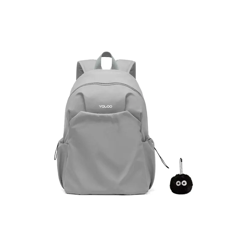 Yalu Nylon Backpack Unisex Multicolor-16