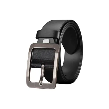 JEANSWEST Cow Leather Leather Belts Men's 3.8CM