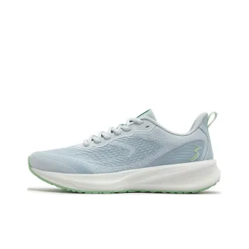 361° Wing Gundam 5.0 Slip Resistant And Abrasion Resistant Coverage Low Top Sprint Running Shoes Women's Blue Green