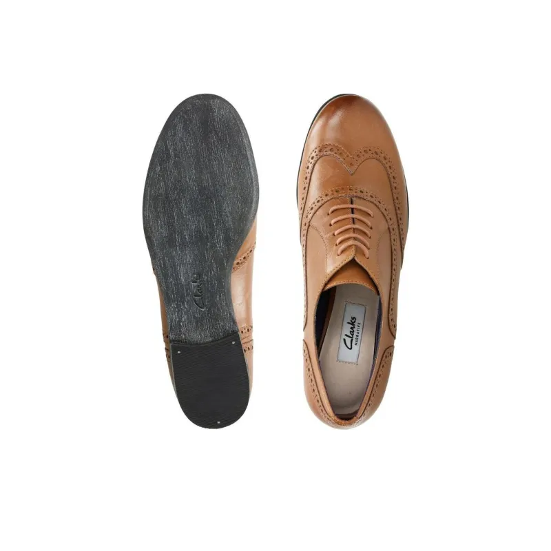 Clarks Hamble Oak Dress Shoes Women's Brown-5