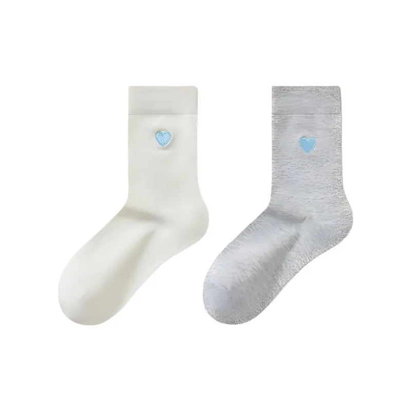 Temooues Mid Calf Socks Women's Combo Set-6