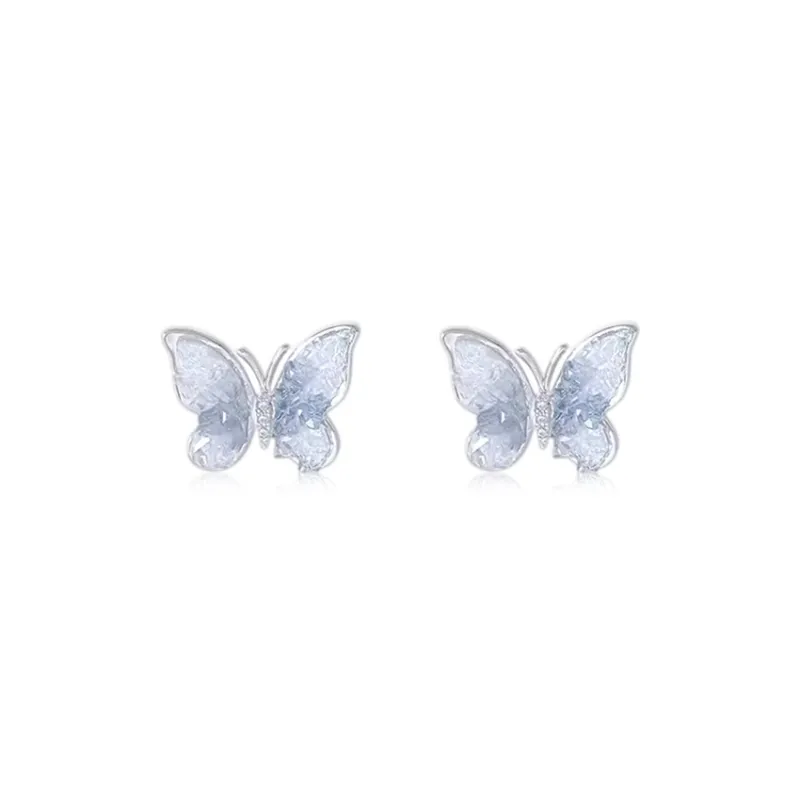 GUDS GAVE Faux Crystal Stud Earrings Women's-1