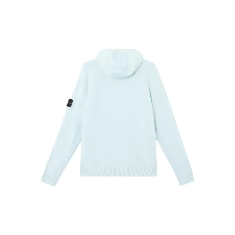 STONE ISLAND Wool Zip Hoodie-1