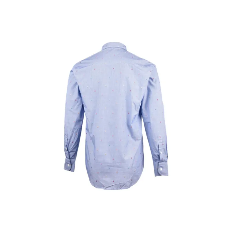 Paul & Shark Yachting Shirt Men's Blue Purple-1