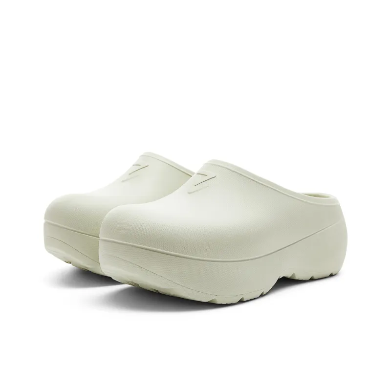 PEAK Taichi Chef Shoes Wrap toe Slippers Women's Light Grass Green-2