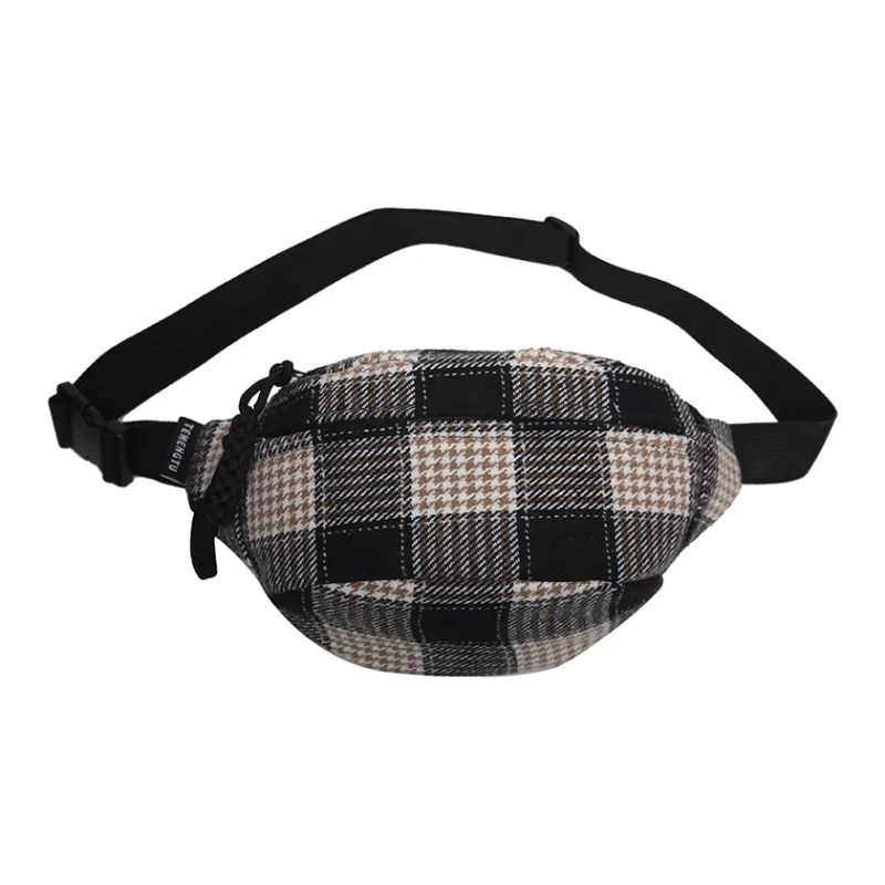 Travel Woolen Sling Bag Fanny Pack Regular Unisex Multicolor-14