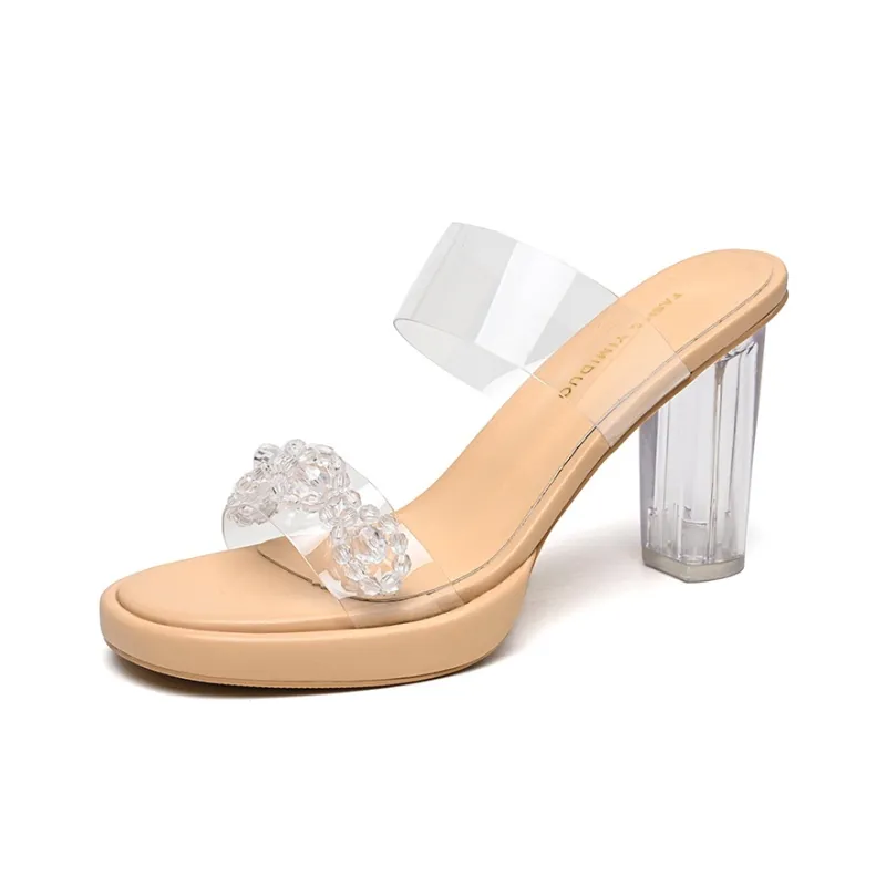 NTOZE Slide Slippers Women's Apricot Gift Box Set-1