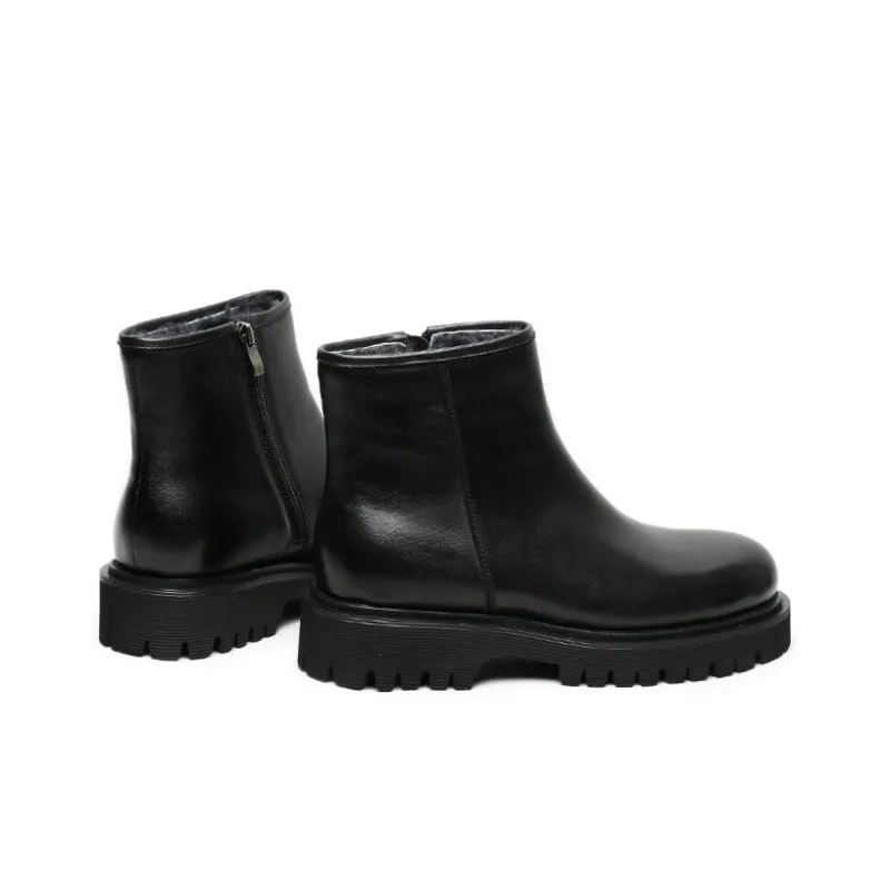 SAINTNJORD Ankle Boots Men's Black-3
