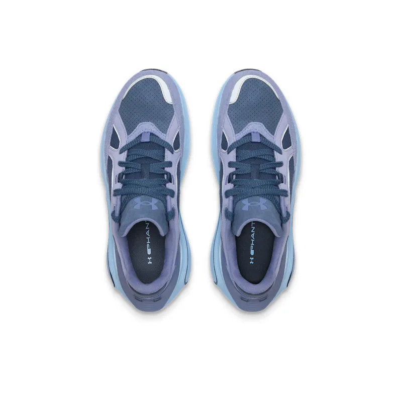 Under Armour Phantom 4 Coverage Low Top Running Shoes Unisex Blue-3