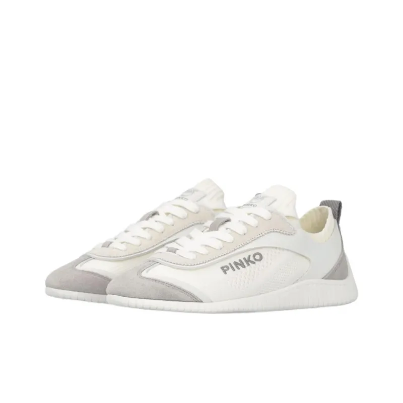 PINKO Logo Embroidered Lace Up Sneakers Women's-2