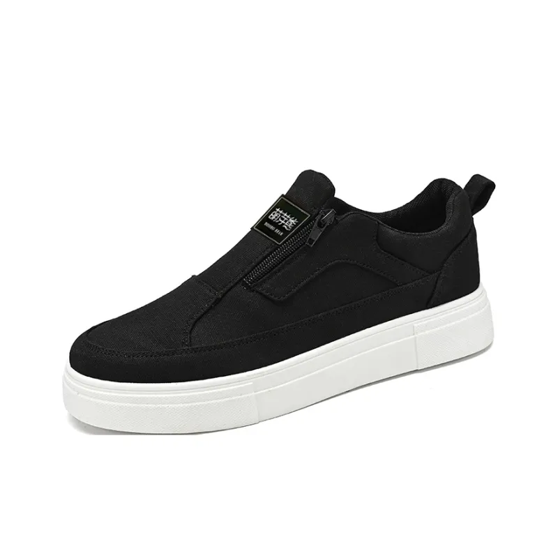Budding Bear Non-slip Wear-resistant Shock Absorption Low-Top Canvas Shoes Men's-0