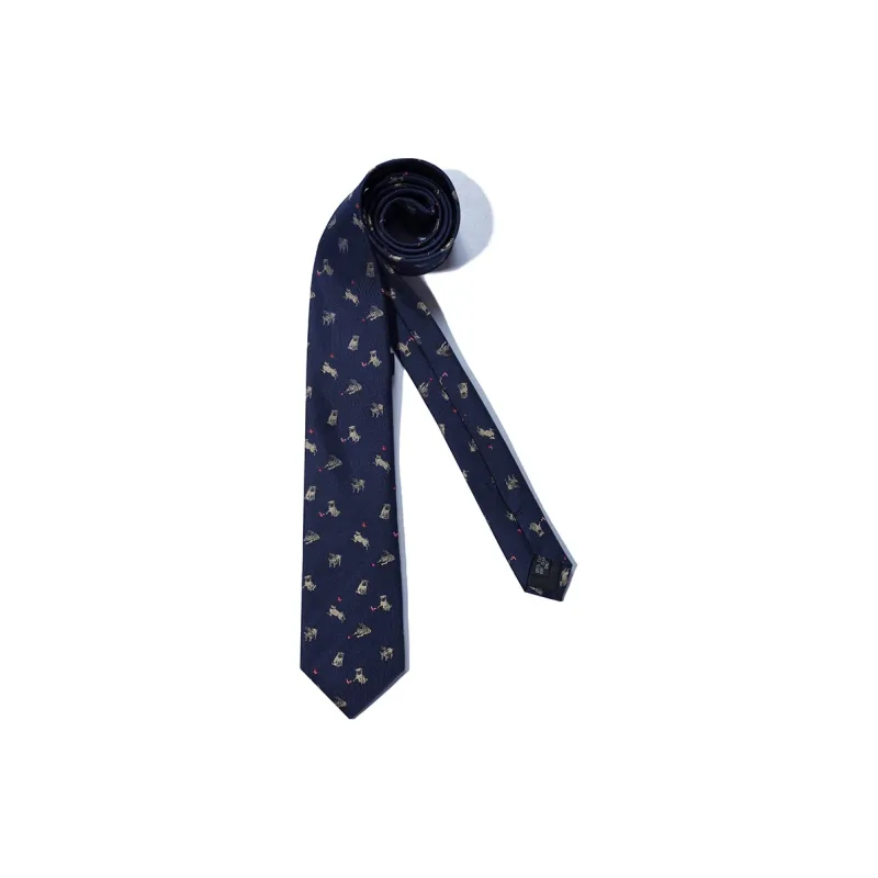 GIEVES CHARLES Mulberry Silk Ties Men's-1