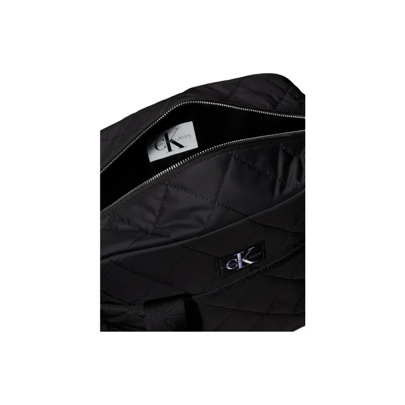 CALVIN KLEIN Polyester One Shoulder Handbag Women's Black-2