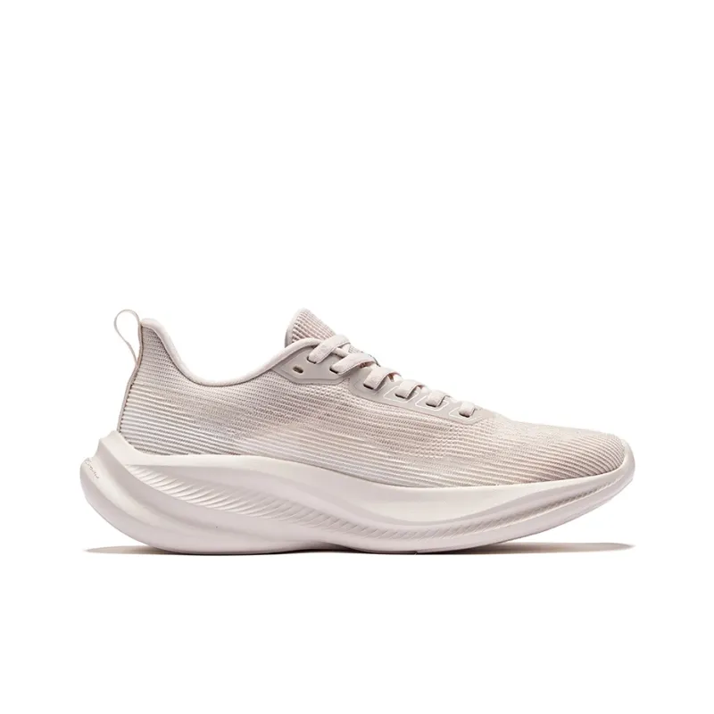 Erke Water Float 6PRO Running Shoes Women's Low Top Painted Gray Microcrystal White-1