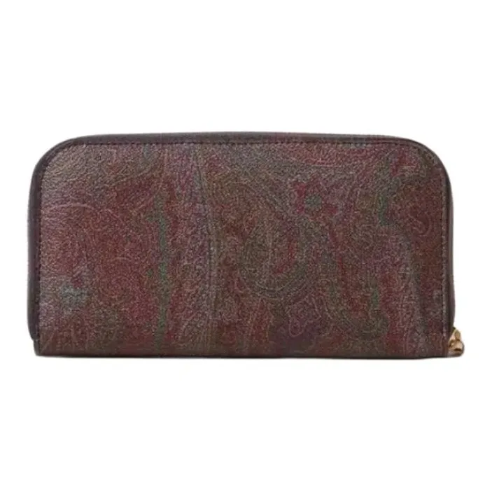 ETRO Fabric Wallet Men's Coffee-1