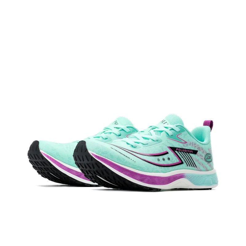 POLUDIYIPI Blaze GT9.0 SPEED Lightweight And Breathable Sprint Long Distance Running Shoes Unisex Purple Cyan Blue-1