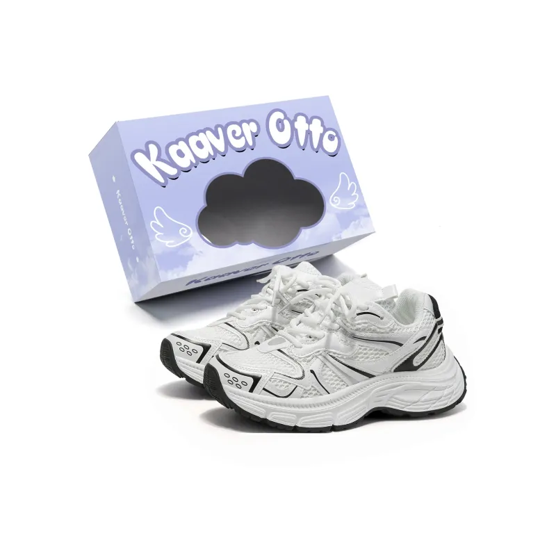 KAAVER OTTO Abrasion Resistant, Lightweight, And Breathable Chunky Sneakers Women's-5