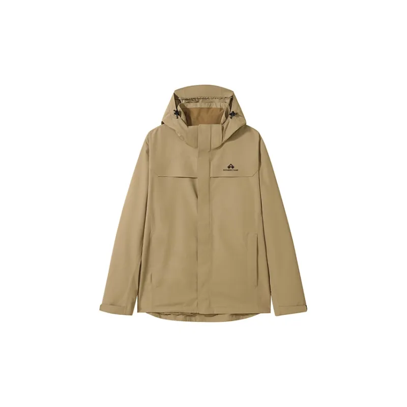 PIONEER CAMP Water-Resistant Windproof Breathable Wear-Resistant Warm Water-Repellent Windbreaker Jacket Unisex-35