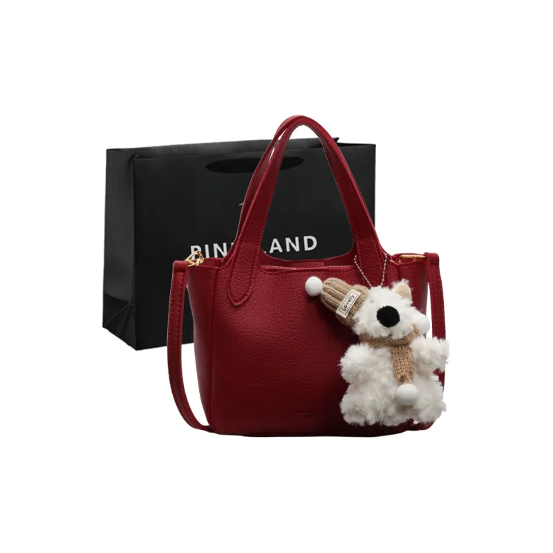 PINK·LAND PU Shoulder Bag Regular Women's Multicolor-24
