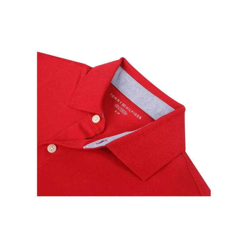 Tommy Hilfiger Polo Shirt Men's Red-5