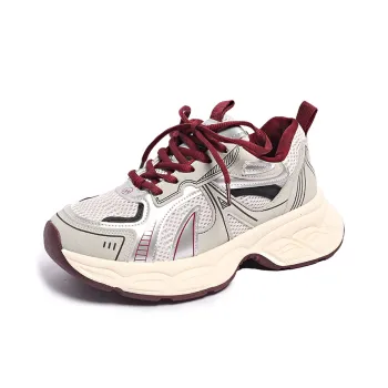 Puppytown Breathable Slip Resistant Low Top Chunky Sneakers Women's