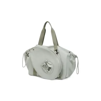 VAOPER Nylon Shoulder Bag Large Size Unisex Marine Blue/Gray Pea Green
