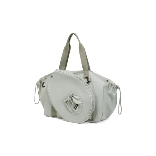VAOPER Nylon Shoulder Bag Large Size Unisex Marine Blue/Gray Pea Green
