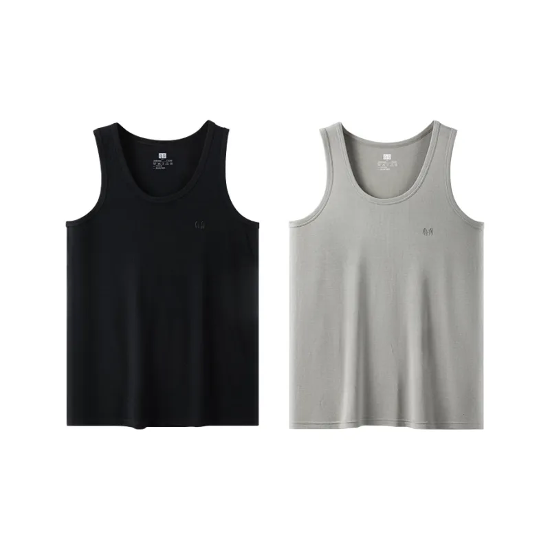 H YXIANG Tank Tops Men's 2 Pack-12
