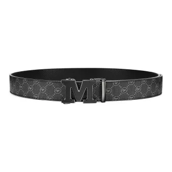 FAIRWHALE Cow Leather Belts Men's Width 3.5cm