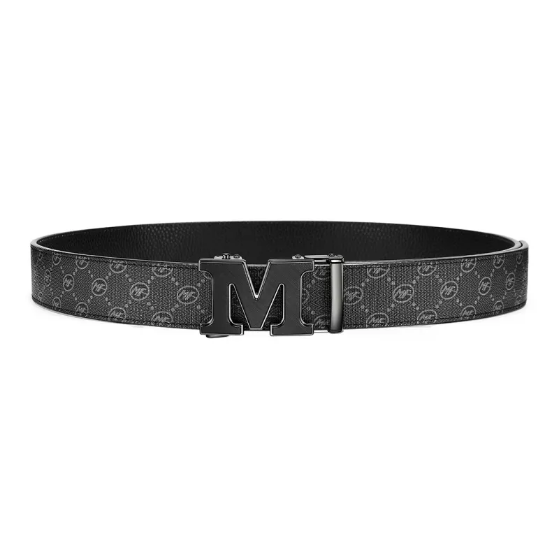 FAIRWHALE Cow Leather Belts Men's Width 3.5cm-0