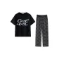 Black D25434 Women's
