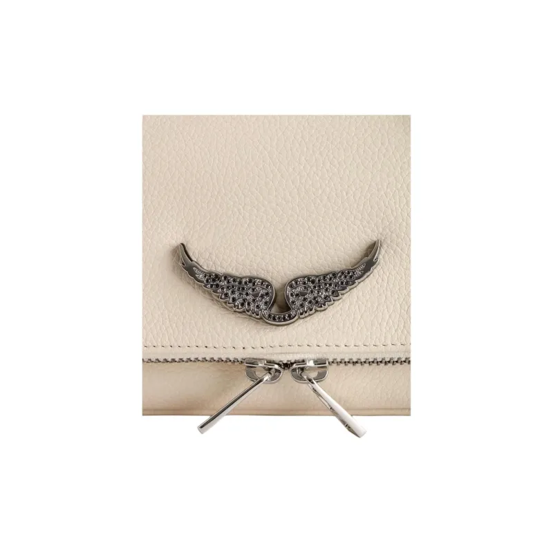 Zadig & Voltaire Swing Your Wings Rock Nano Clutch Bag-4