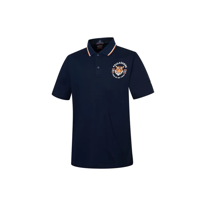 Paul & Shark Yachting Polo Shirt Men's Navy Blue-1