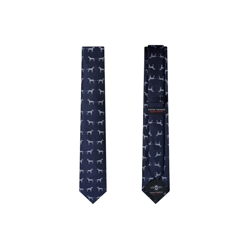 GIEVES CHARLES Mulberry Silk Ties Men's-3