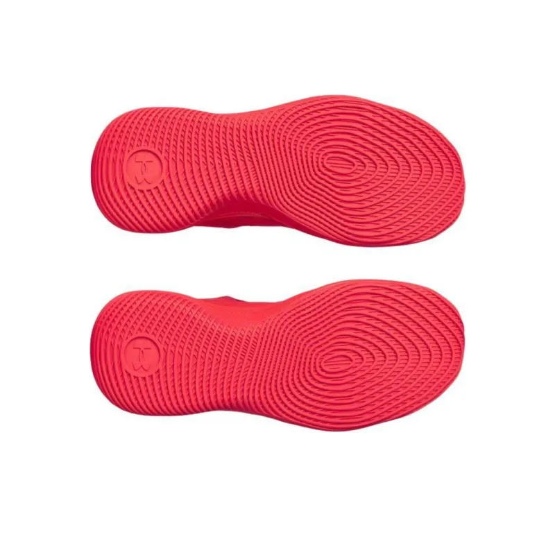 Under Armour Curry Splash Anti-Slip Wear-Resistant Low-Top Basketball Shoes Unisex Red-4