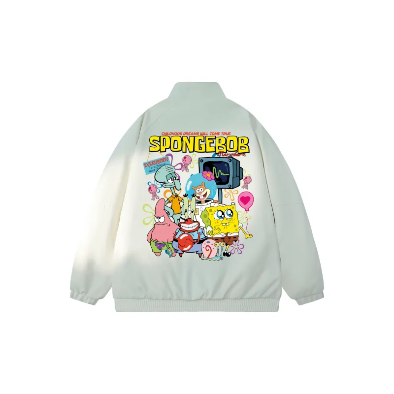 SPONGEBOB SQUAREPANTS Jackets Coats Unisex-17