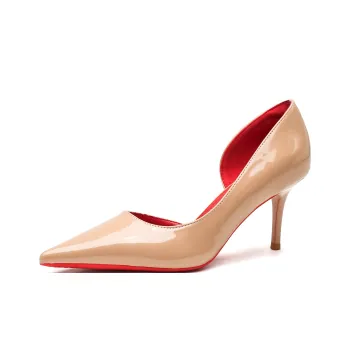 KATHRYN WILSON Slim Heel High Heels 7cm Women's Nude
